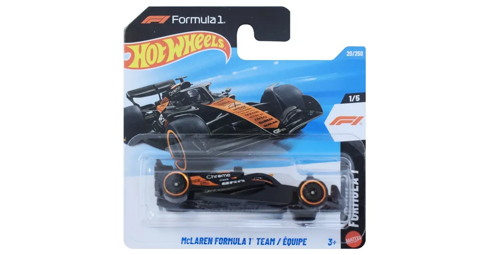 Hot Wheels McLaren Formula 1 Team / Équipe kisautó 1/64 – Mattel Legnépszerűbb