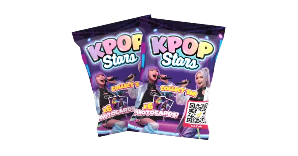 K-Pop Sztárok Meglepetés fotókártyák – 6 db-os Vedd meg most