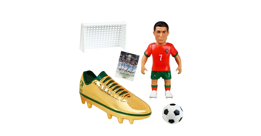Gyors kiszállítás Supergoal VB cipőkapszula meglepetés 7 cm-es figurával és más kiegészítőkkel