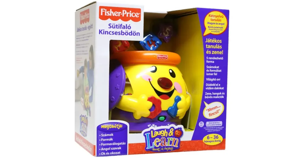 Fisher-Price Sütifaló Kincsesbödön 2010 Biztonságos fizetés