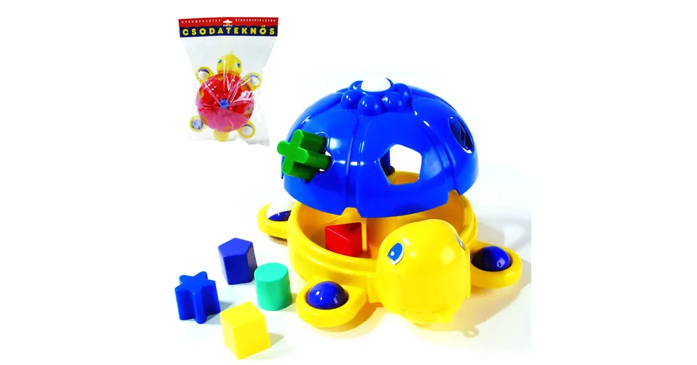 Különleges ajánlat Formaillesztő csodateknős – D-Toys