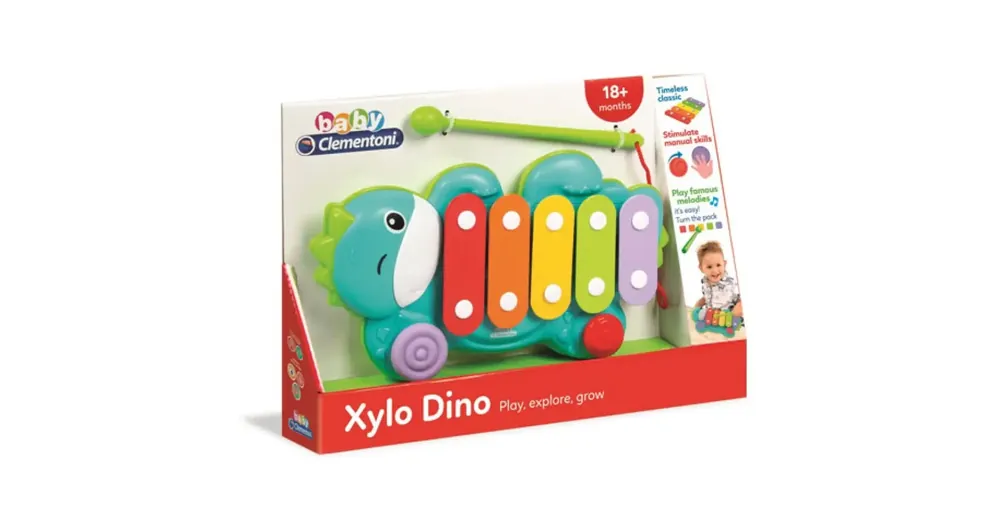 Baby dinoszauruszos színes xilofon – Clementoni Különleges ajánlat