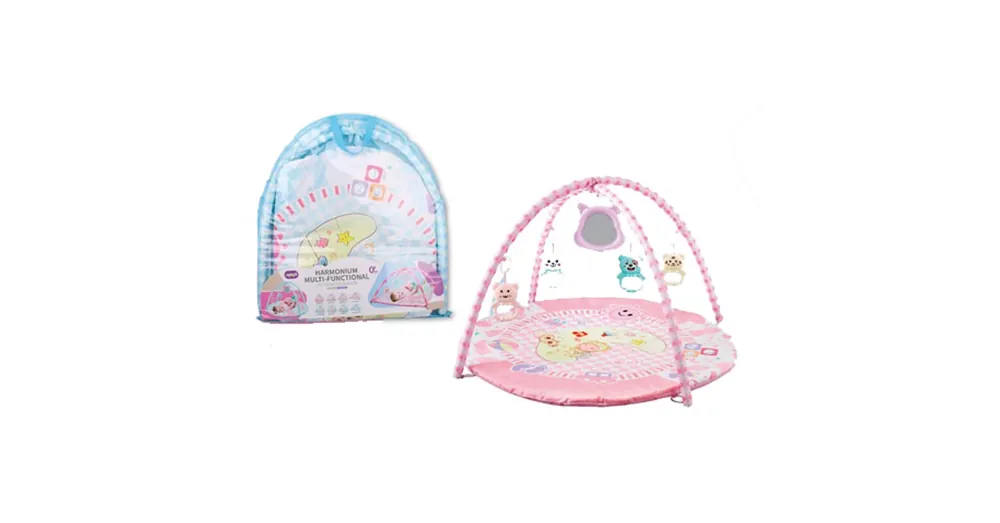 Macis bébi játszószőnyeg pink színben Expressz kézbesítés