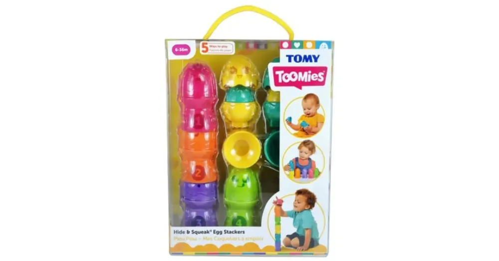Tomy Toomies Kukucska tojáskák számokkal Biztonságos fizetés