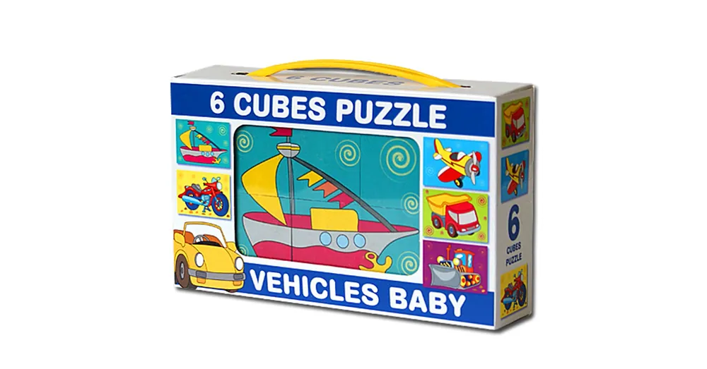 Árcsökkenés Mini mesekocka járgányokkal 6 db-os – D-toys