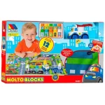 Molto Játszószőnyeg építőkockákkal 12 db-os 62×62 cm Ne maradj le
