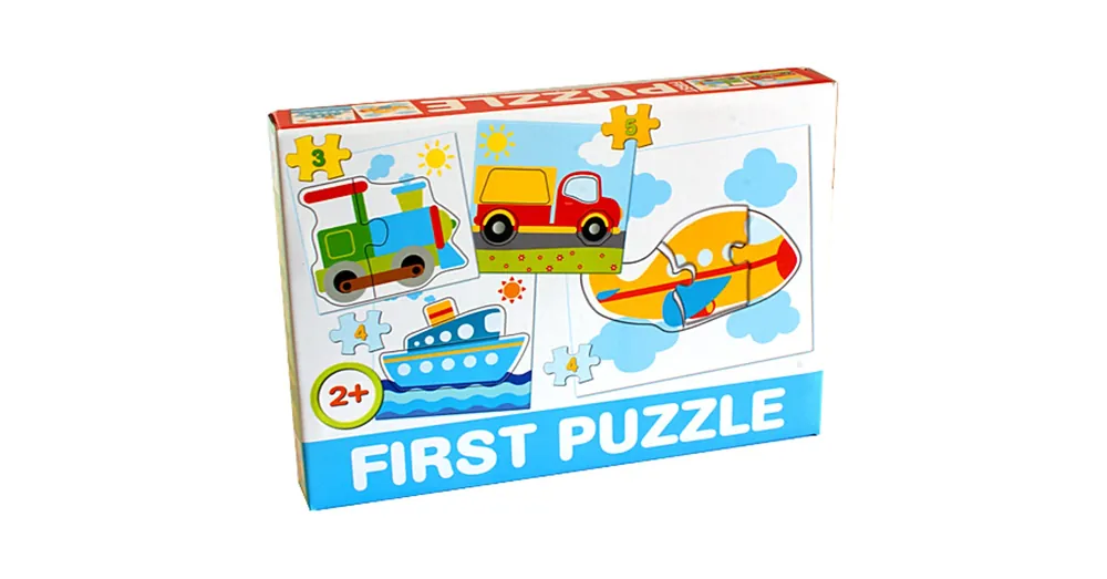 Bestseller Járműves Bébipuzzle – D-Toys