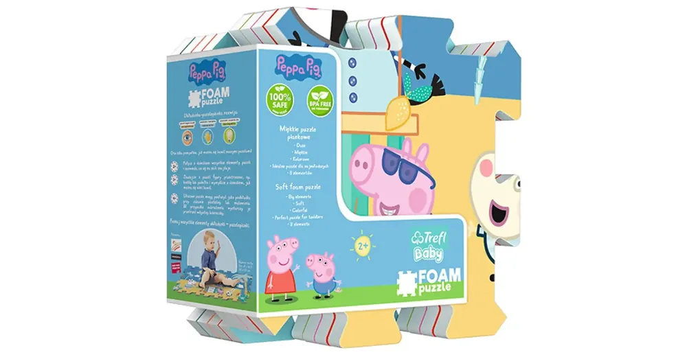 Legjobb ár Peppa malac nyaral szivacs puzzle – Trefl
