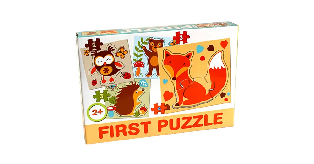 Rendeld meg most Erdei állatos Bébipuzzle – D-Toys