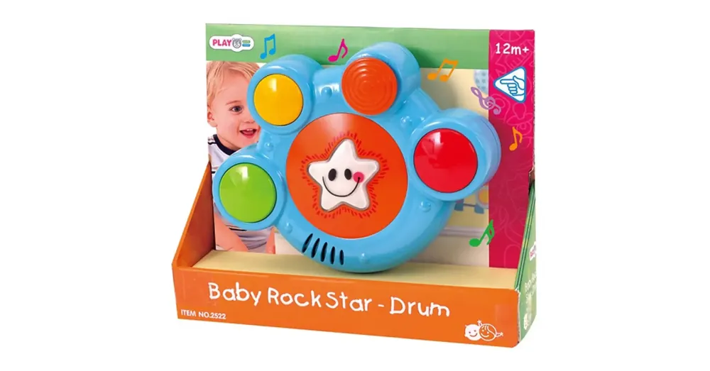 Playgo Rocksztár bébi elektromos dob fényekkel és hangokkal Akciós ár