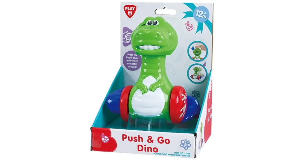 Playgo Nyomd és gurul vidám kisdinó Csak ma
