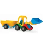 Homlokrakodós buggy billenős pótkocsival 38,5 cm – Wader Biztonságos fizetés