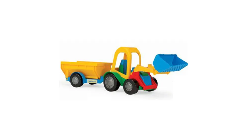 Homlokrakodós buggy billenős pótkocsival 38,5 cm – Wader Biztonságos fizetés