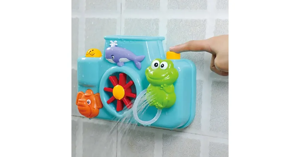 Állatos bébi fürdőjáték lapátkerékkel Ne maradj le