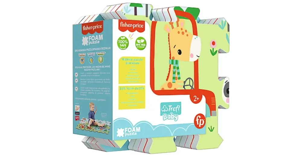Fisher-Price Smile szivacs puzzle – Terfl Bestseller