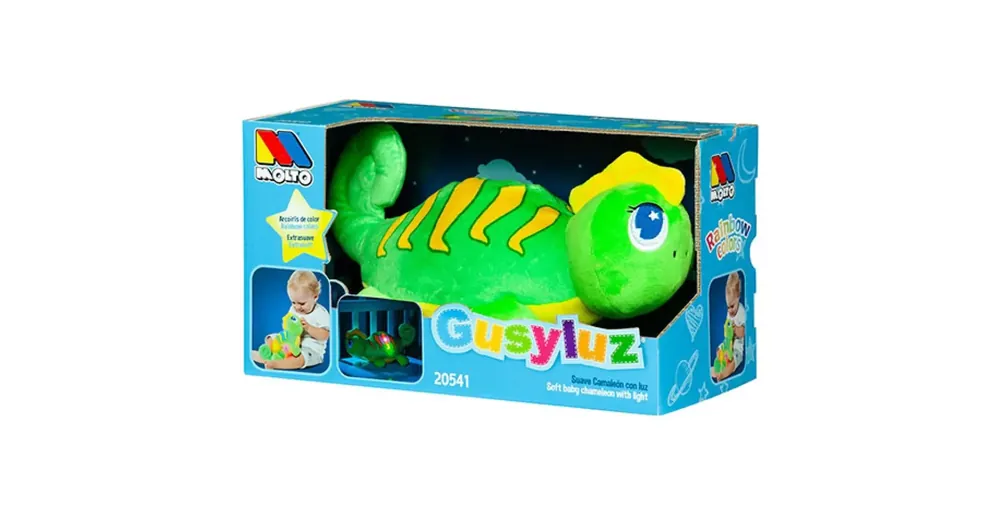 Legnépszerűbb Molto GusyLuz plüss kaméleon fénnyel