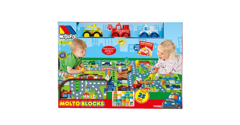 Molto Blocks játszószőnyeg 25 db-os szett Utolsó esély