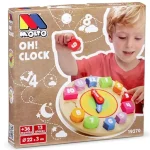Molto Nature Oh! Clock formaillesztő óra fa játék Csak ma