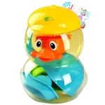 Árengedmény Playgo Bébi fürdőjáték szett kacsa formájú tárolóban 8 db-os szett