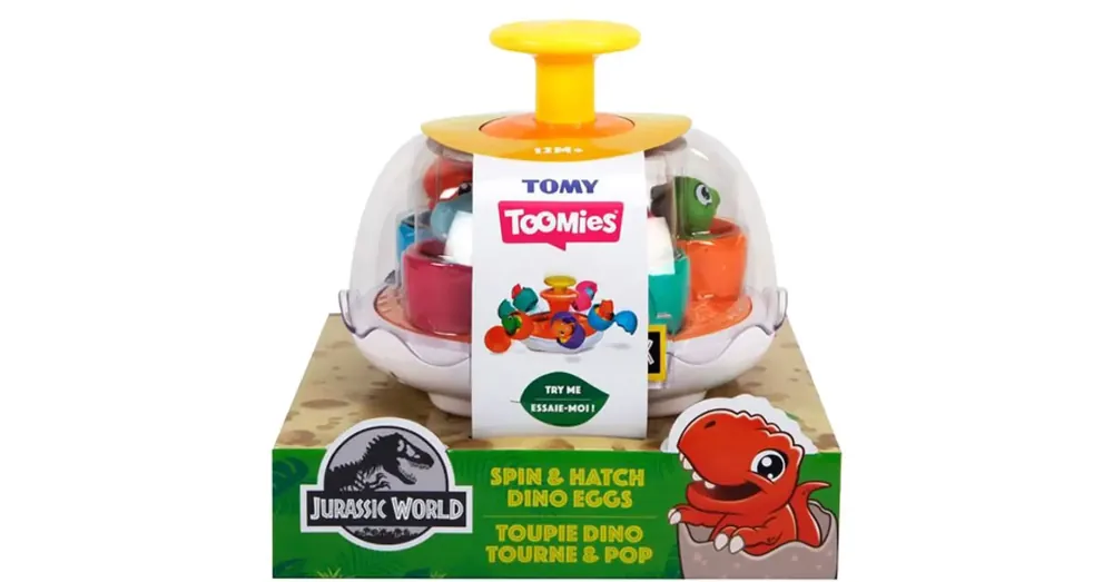 Toomies Jurassic World pörgő dínó tojások játékszett Népszerű