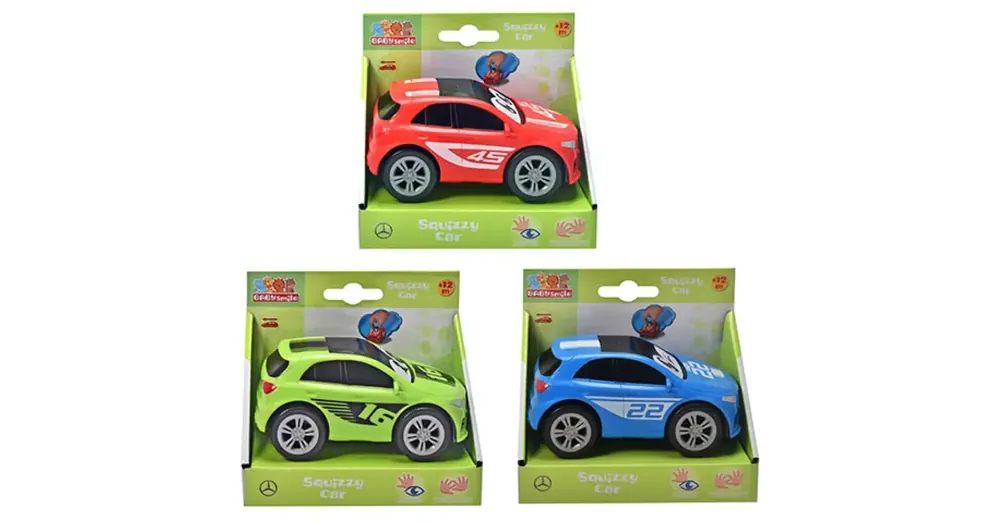 Kedvezmény ABC Squeezy Mercedes kisautó háromféle változatban 11 cm – Simba Toys
