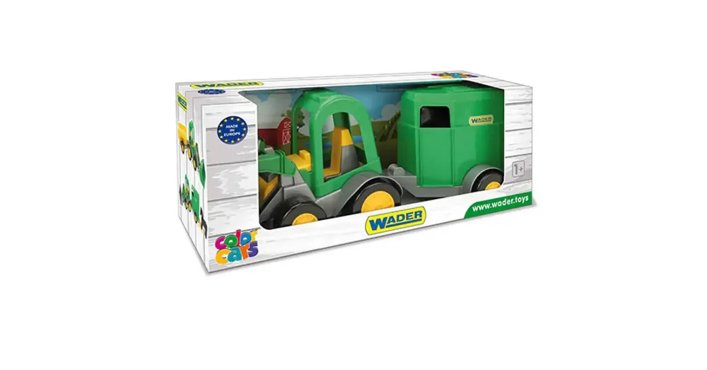 Gyors kiszállítás Homlokrakodós traktor lovas utánfutóval 41 cm – Wader