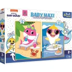 Baby Shark kétoldalas 4 az 1-ben Baby Maxi puzzle 2×10 db-os – Trefl Kihagyhatatlan ajánlat