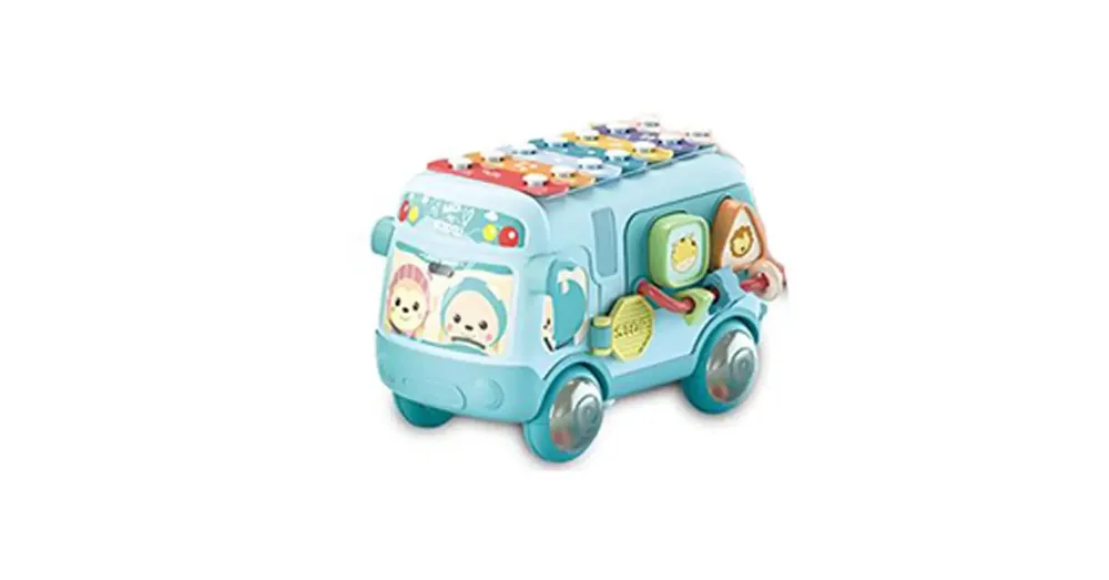 Baby busz multifunkciós fejlesztő játék Akció