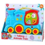 Olcsó Playgo Vidám állatos baby vonat hanggal és zenével
