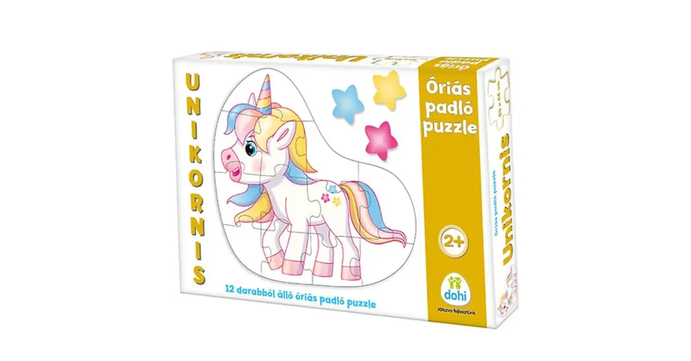 Outlet Unikornis óriás padló puzzle 12 db-os