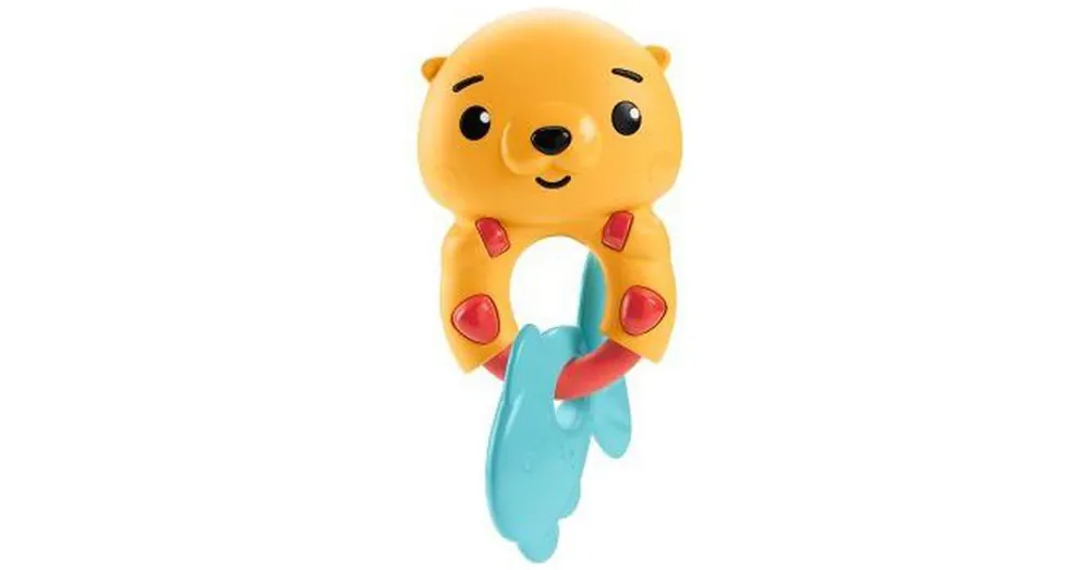 Fisher-Price Sensimals kisállatos vidra csörgő – Mattel Legkelendőbb