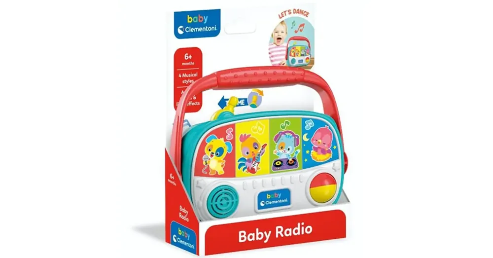 Alacsony ár Első táska rádióm – Clementoni baby