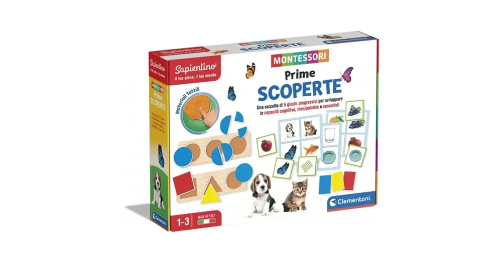 Vedd meg online Montessori – Felfedező fejlesztő játék – Clementoni