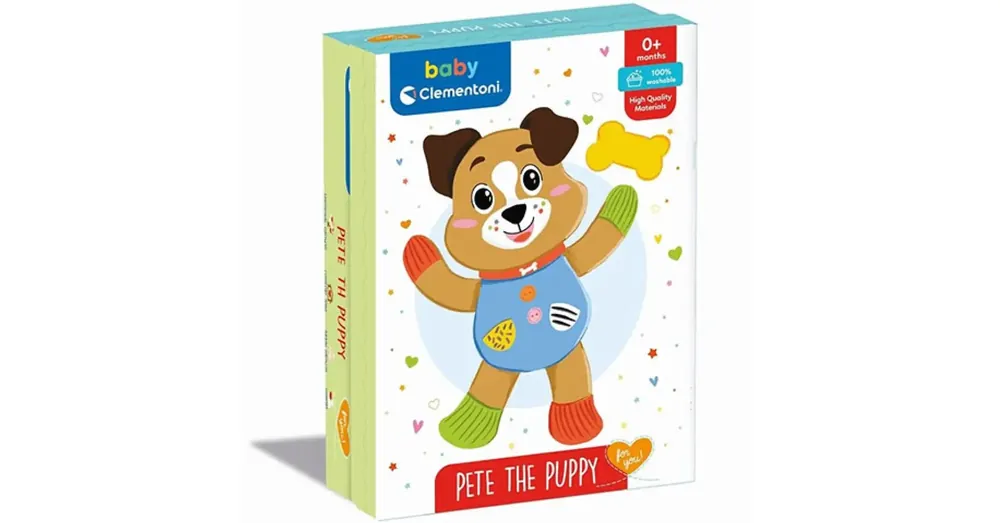 Pete a plüss kutyus – Clementoni baby Olcsóbb