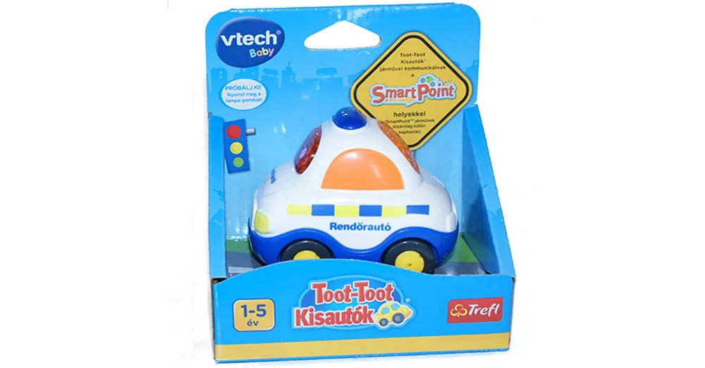 Toot-toot kisautók rendőrautó – Vtech Kedvezményes ár