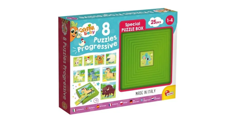 Carotina Baby Progresszív puzzle – Farm állatok Bestseller