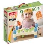 Expressz szállítás Quercetti Play Eco Peggy Kalapácsos ügyességi játék