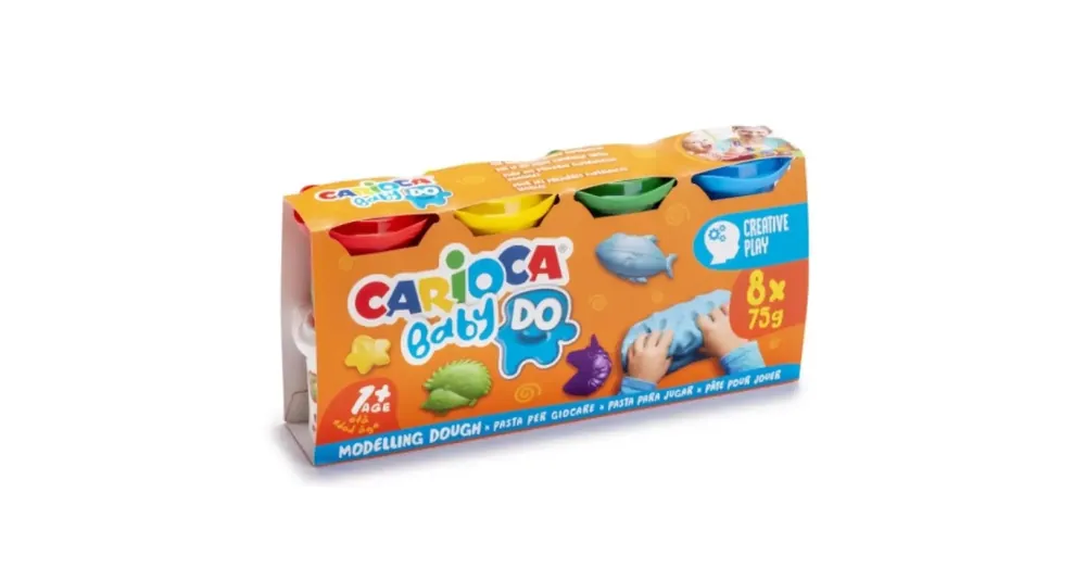 Baby Do 8 db-os színes gyurma szett – Carioca Legnépszerűbb