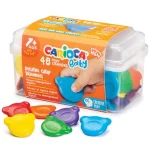 Csak ma Maci formájú Baby Teddy zsírkréta 48 db-os, tárolóban – Carioca