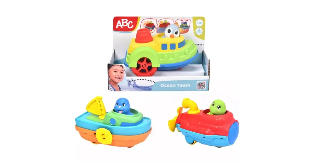 ABC Ocean Team Hajó fürdőjáték állatokkal többféle változatban – Simba Toys Árengedmény