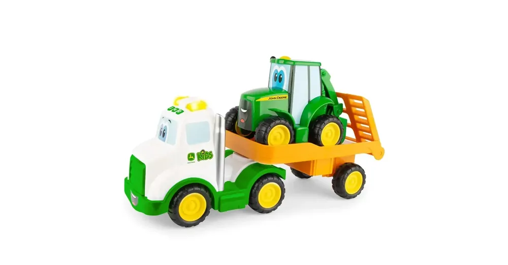Tomy John Deere farm szett traktorral, fénnyel és hanggal Exkluzív ajánlat