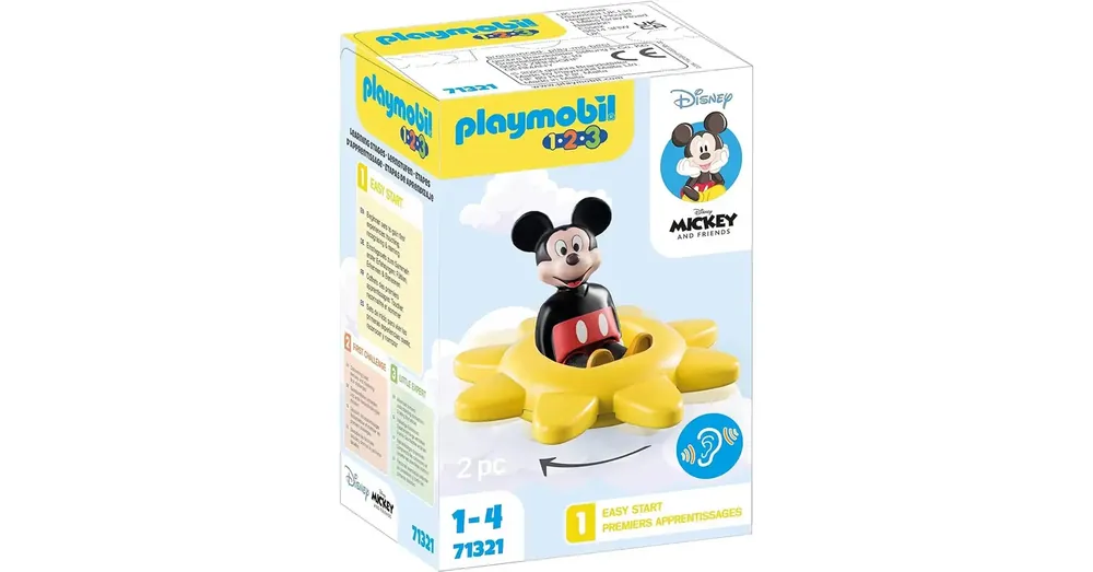 Azonnali szállítás Playmobil Mickey egér napocskás csörgő (71321)
