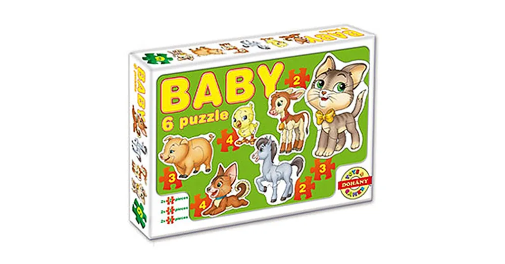 Háziállatos baby puzzle Kedvezmény