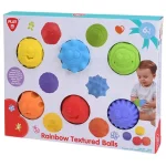 Kihagyhatatlan ajánlat Playgo Tapintásfejlesztő szivárvány bébilabdák