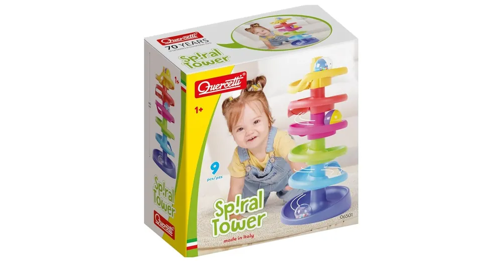 Vedd meg most Quercetti Spiral Tower golyópálya készlet 10 db-os