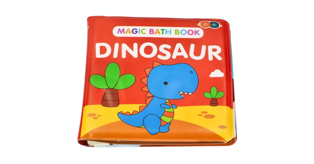 BuddyBarney Fürdőjáték Színváltós dinoszauruszos fürdőkönyv Biztonságos vásárlás