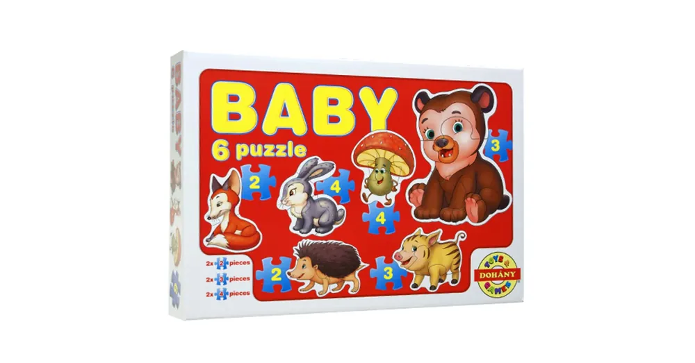 Rendeld meg most Baby Puzzle erdei állatok – D-Toys