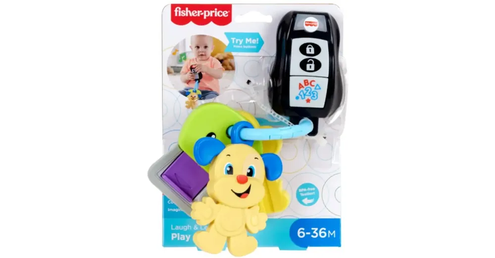 Outlet Fisher-Price Kacagj és fejlődj Tanuló kocsikulcs – Mattel