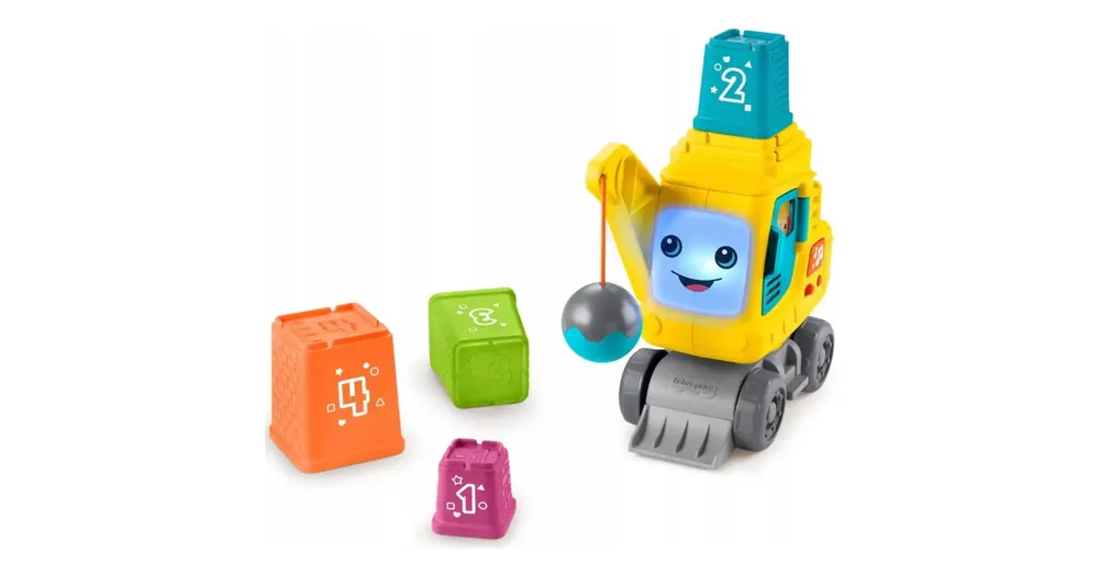 Ne maradj le Fisher-Price Tanuló bontógolyós munkagép – Mattel