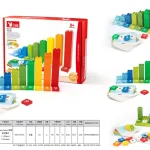 WANGE® - DUBIE 510 kompatibilis építőjáték kicsiknek Kezdő matek 119 építőkocka + 10 kártya Kiárusítás